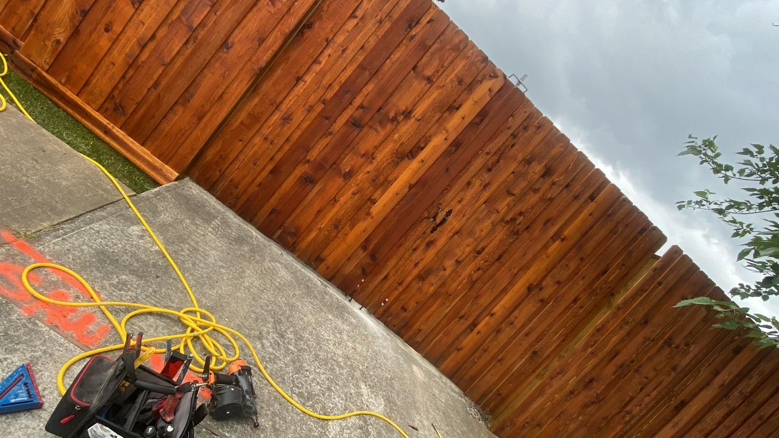 Cedar Fence Replacement in Fulshear Ranch, Fulshear TX - Image 7